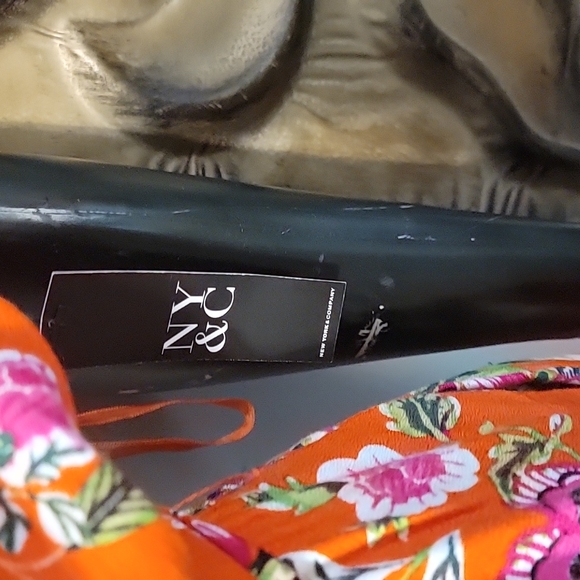 Tangerine  Floral maxi dress xl 🍊 - Picture 5 of 6